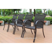 2014 hot sale dining room set rattan material dining chair